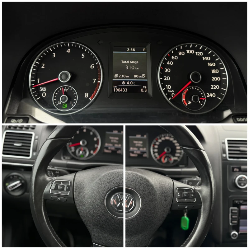 VW Touran DSG TSI CNG ECO FUEL , снимка 12 - Автомобили и джипове - 52879658