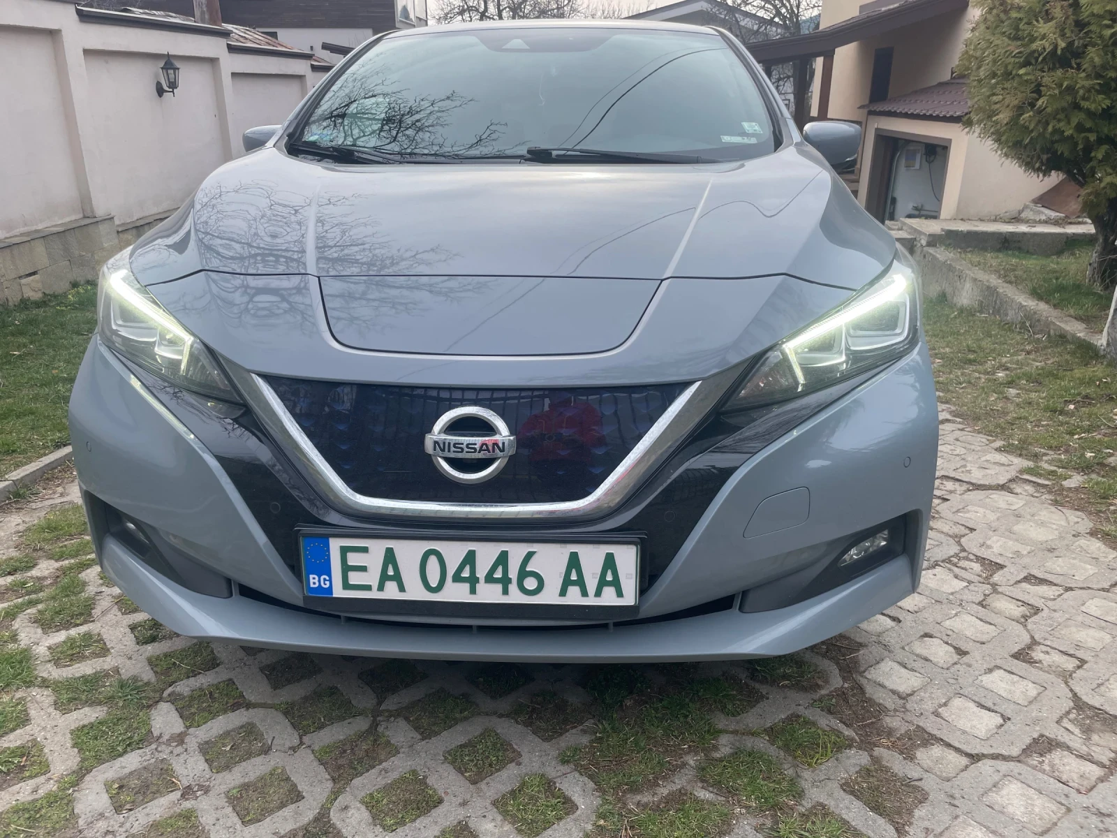 Nissan Leaf  TEKNA 40kW, кожен салон. 
