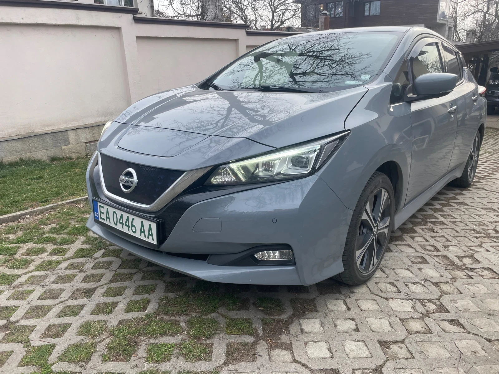 Nissan Leaf  TEKNA 40kW, кожен салон. , снимка 2 - Автомобили и джипове - 53921743