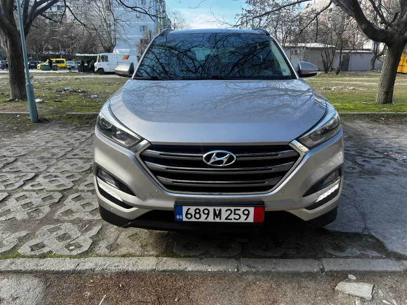 Hyundai Tucson Панорама Кожа , снимка 2 - Автомобили и джипове - 49137691