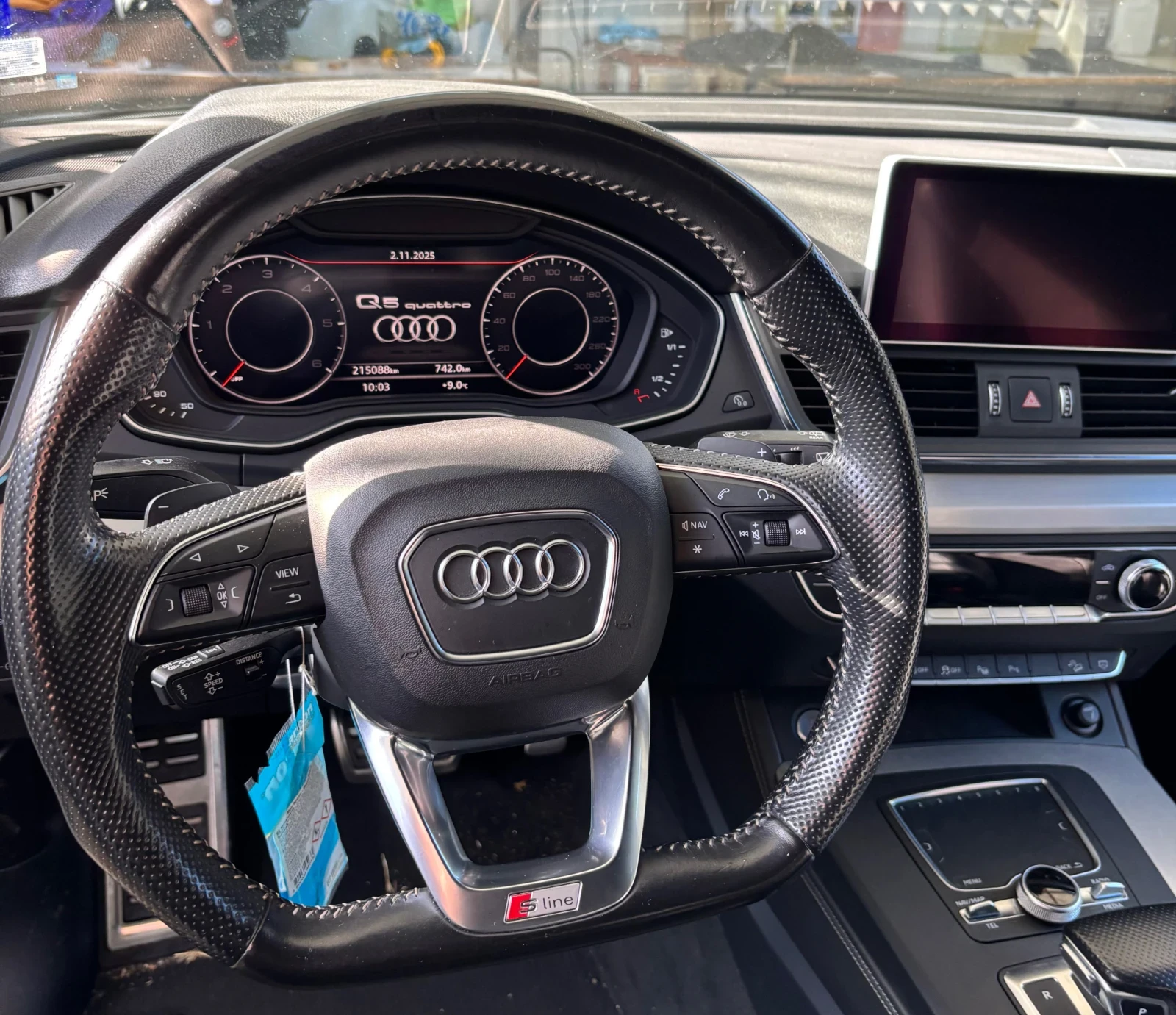 Audi Q5 TDI/QUATTRO/S-LINE/360/DISTRONIC/AMBIENT - изображение 8