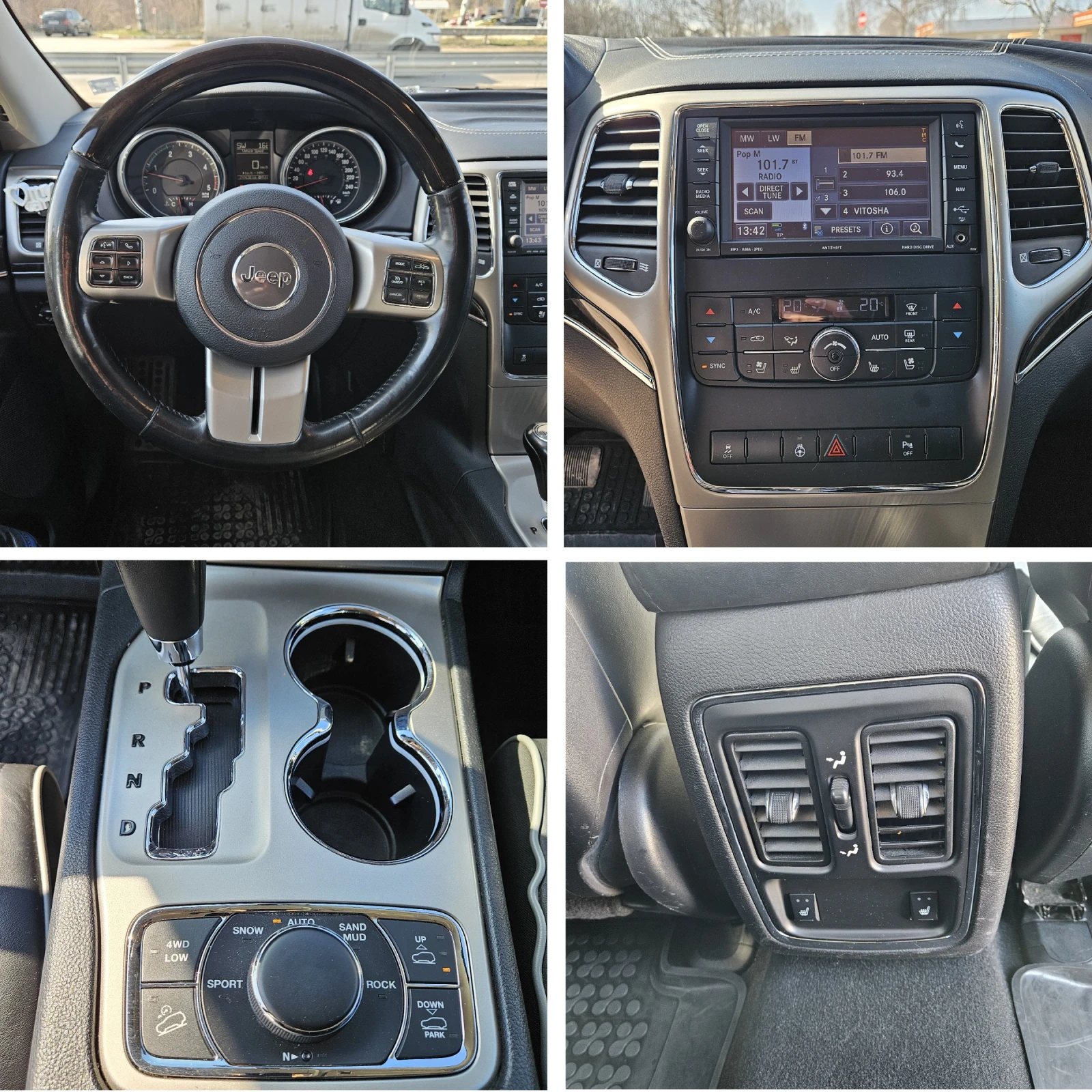 Jeep Grand cherokee Overland 3.0CRD, снимка 9 - Автомобили и джипове - 53770674