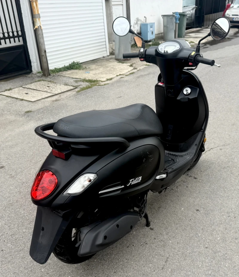 Sym Fiddle IV/50cc/2022г/Черен Мат/Дигитално табло/Vespa, снимка 5 - Мотоциклети и мототехника - 52028977