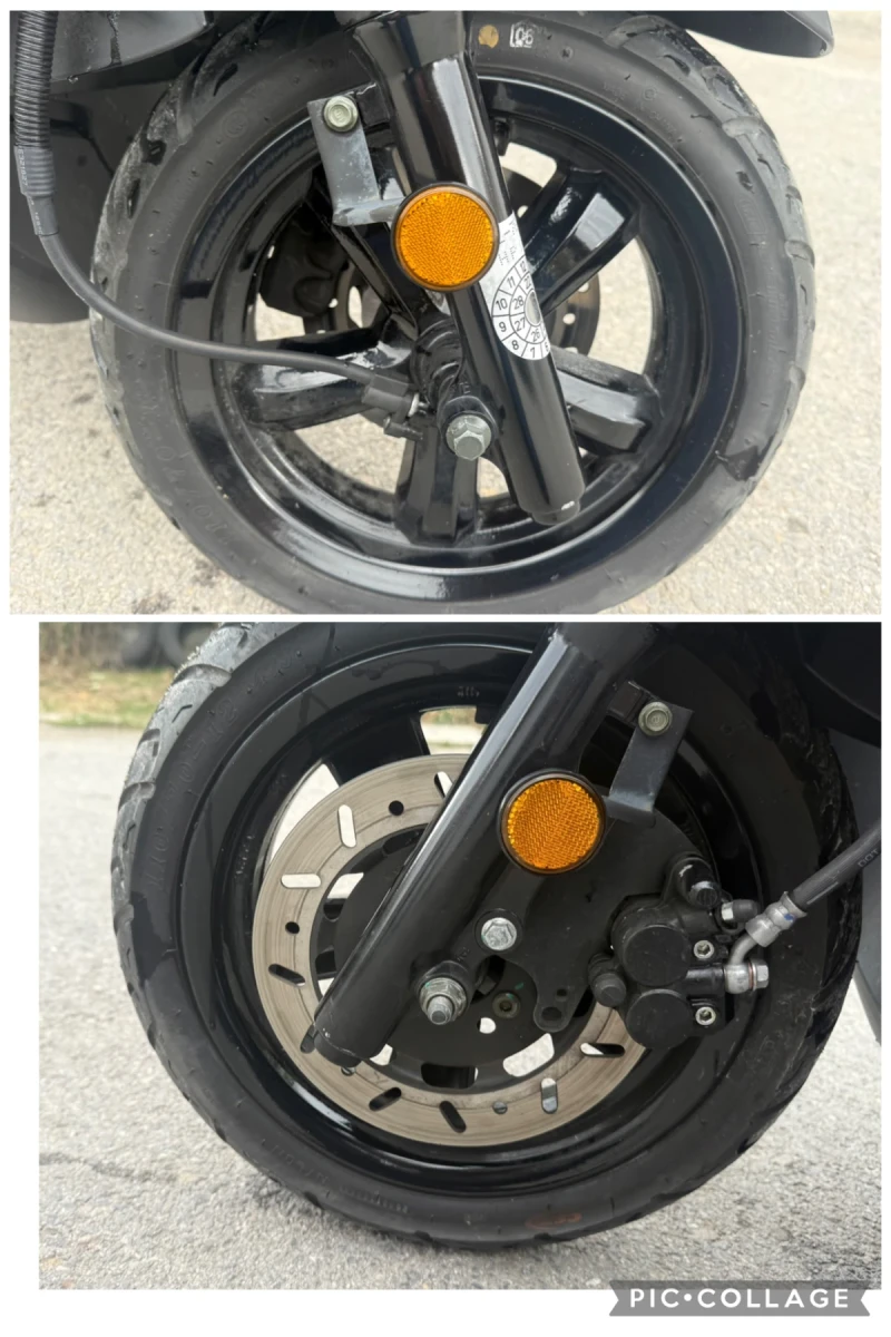 Sym Fiddle IV/50cc/2022г/Черен Мат/Дигитално табло/Vespa, снимка 15 - Мотоциклети и мототехника - 52028977