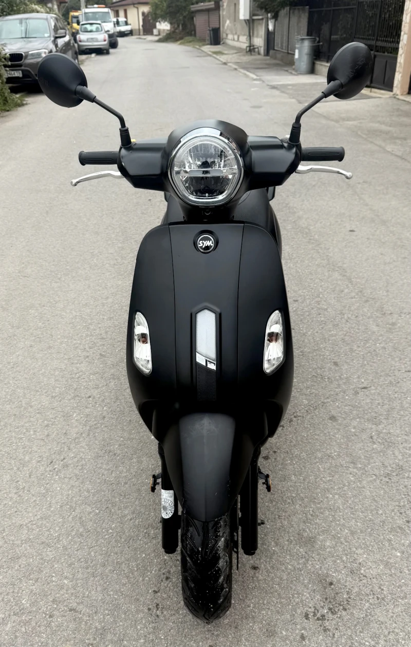 Sym Fiddle IV/50cc/2022г/Черен Мат/Дигитално табло/Vespa, снимка 2 - Мотоциклети и мототехника - 52028977