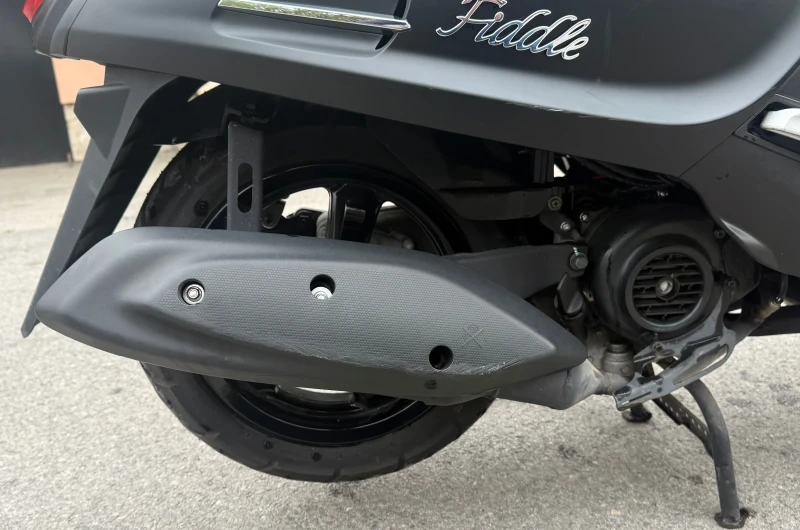 Sym Fiddle IV/50cc/2022г/Черен Мат/Дигитално табло/Vespa, снимка 14 - Мотоциклети и мототехника - 52028977