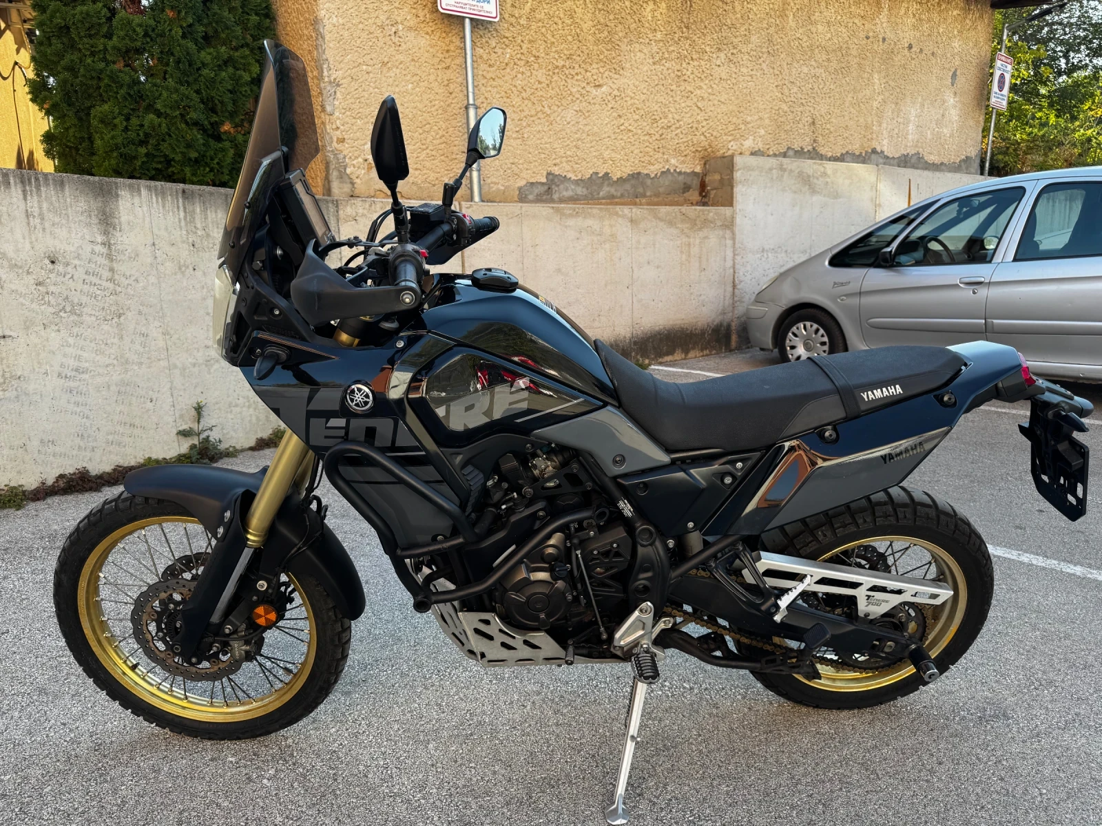Yamaha Tenere 700 / 22g Acrapovich, Roll Bar