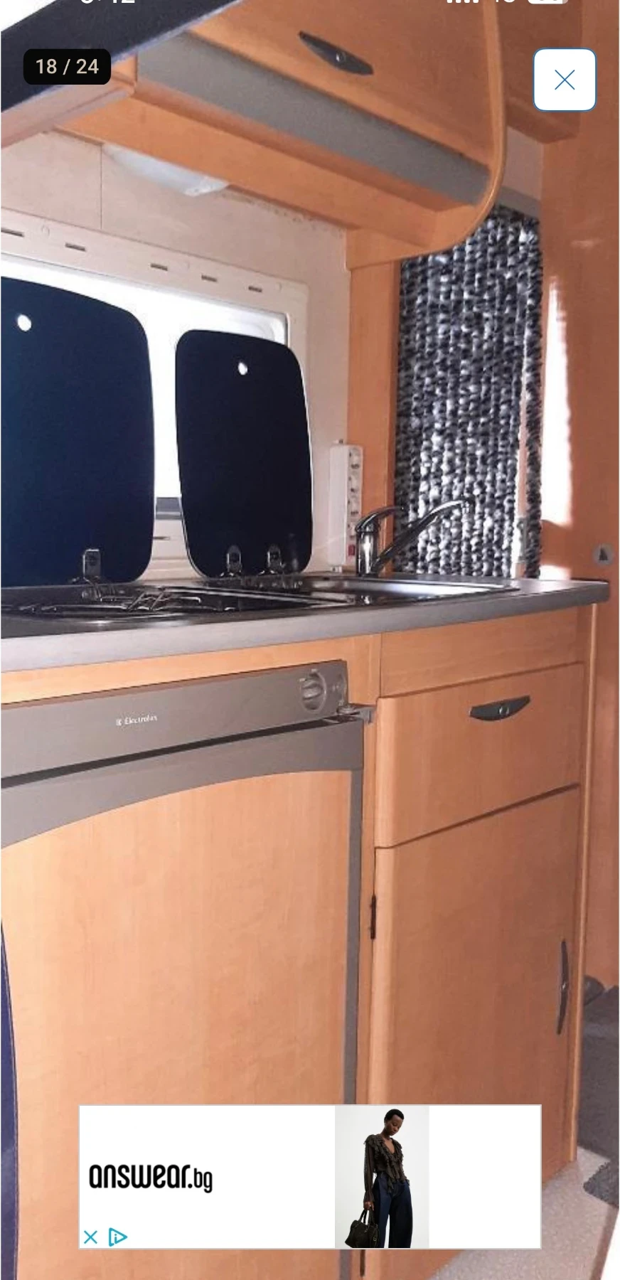 Кемпер Chausson Fiat, снимка 13 - Каравани и кемпери - 53845678