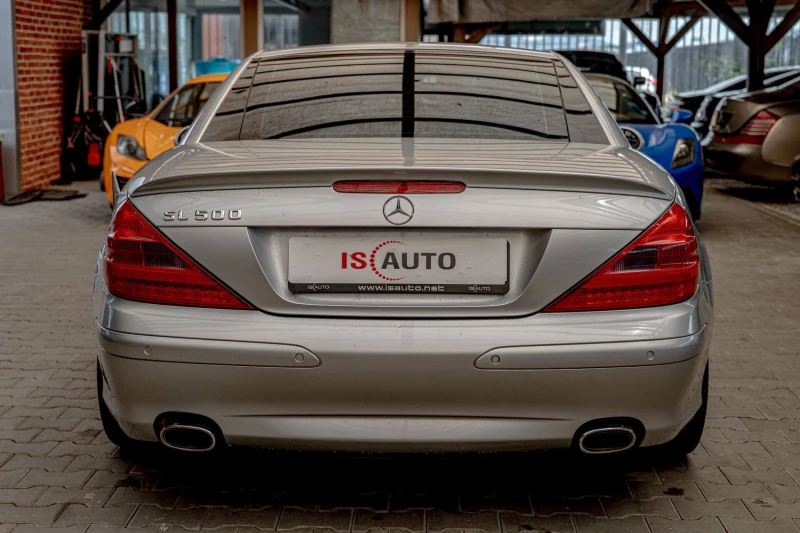 Mercedes-Benz SL 500 V8/ABC/AIR Matic/Distronic/Harman Kardon/BiXenon, снимка 4 - Автомобили и джипове - 50650419