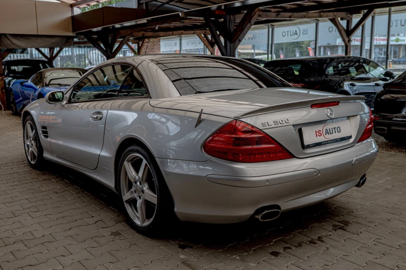 Mercedes-Benz SL 500 V8/ABC/AIR Matic/Distronic/Harman Kardon/BiXenon, снимка 6 - Автомобили и джипове - 50650419