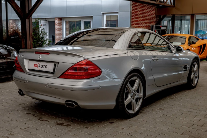 Mercedes-Benz SL 500 V8/ABC/AIR Matic/Distronic/Harman Kardon/BiXenon, снимка 5 - Автомобили и джипове - 50650419