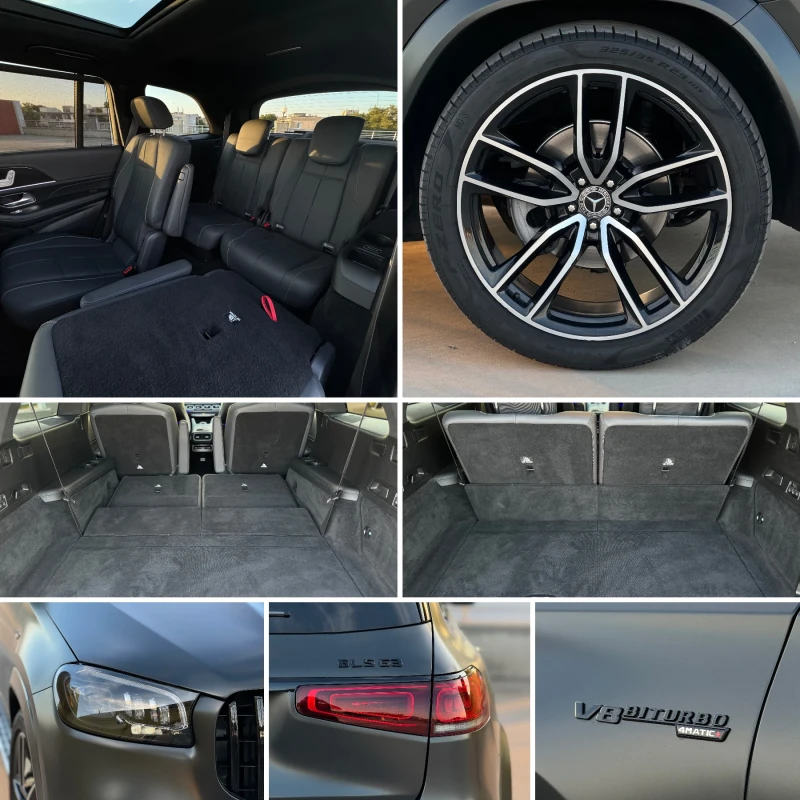 Mercedes-Benz GLS580 -AMG - Full - Active body control - Burmester - , снимка 15 - Автомобили и джипове - 47324946