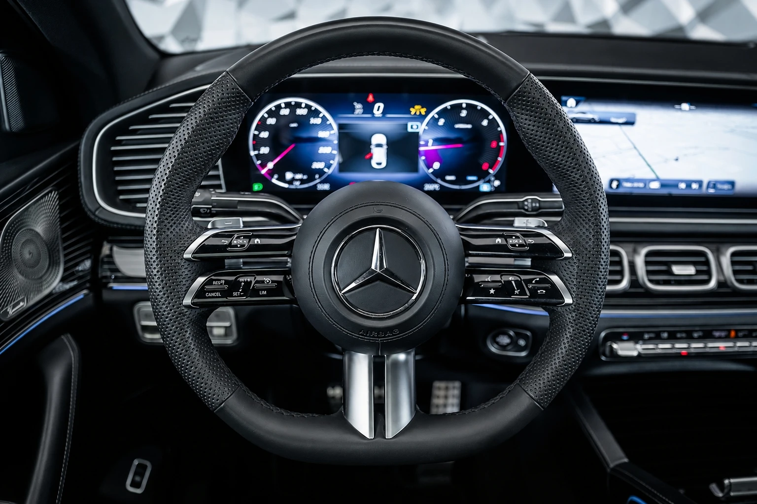 Mercedes-Benz GLE Coupe 450d 4M AMG* Night* Pano* Burm, снимка 8 - Автомобили и джипове - 55614963