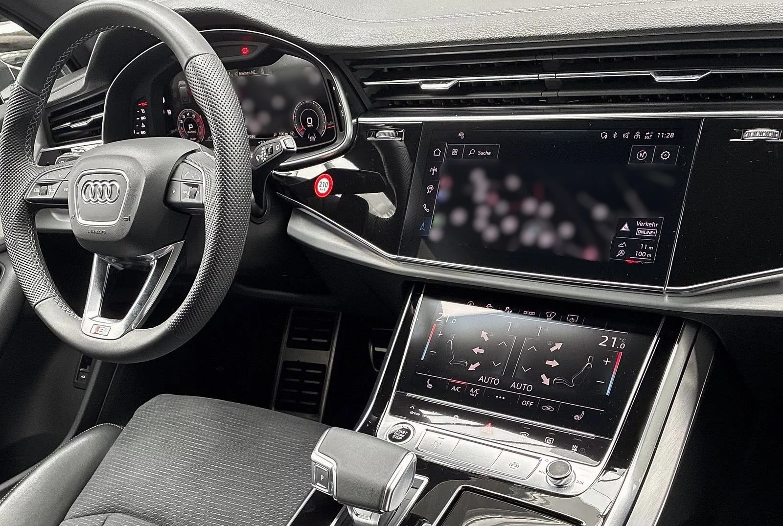 Audi Q7 55 TFSI / S-LINE / BLACK OPTIC+ / HUD / QUATTRO , снимка 10 - Автомобили и джипове - 56137766
