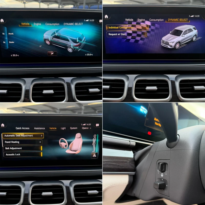 Mercedes-Benz GLE 450 4x4/AMG/DISTR+ /МАСАЖИ/360/ПОДГР/ОБДУХ/HEADUP, снимка 14 - Автомобили и джипове - 53081731