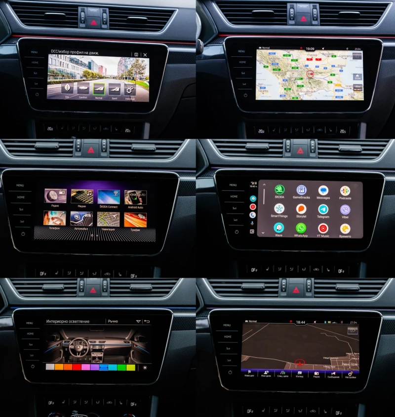 Skoda Superb 200kс, Sport line, VirtualCockpit, Crystal Lightin, снимка 11 - Автомобили и джипове - 53542520