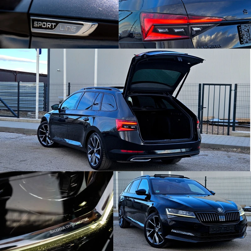 Skoda Superb 200kс, Sport line, VirtualCockpit, Crystal Lightin, снимка 13 - Автомобили и джипове - 53542520