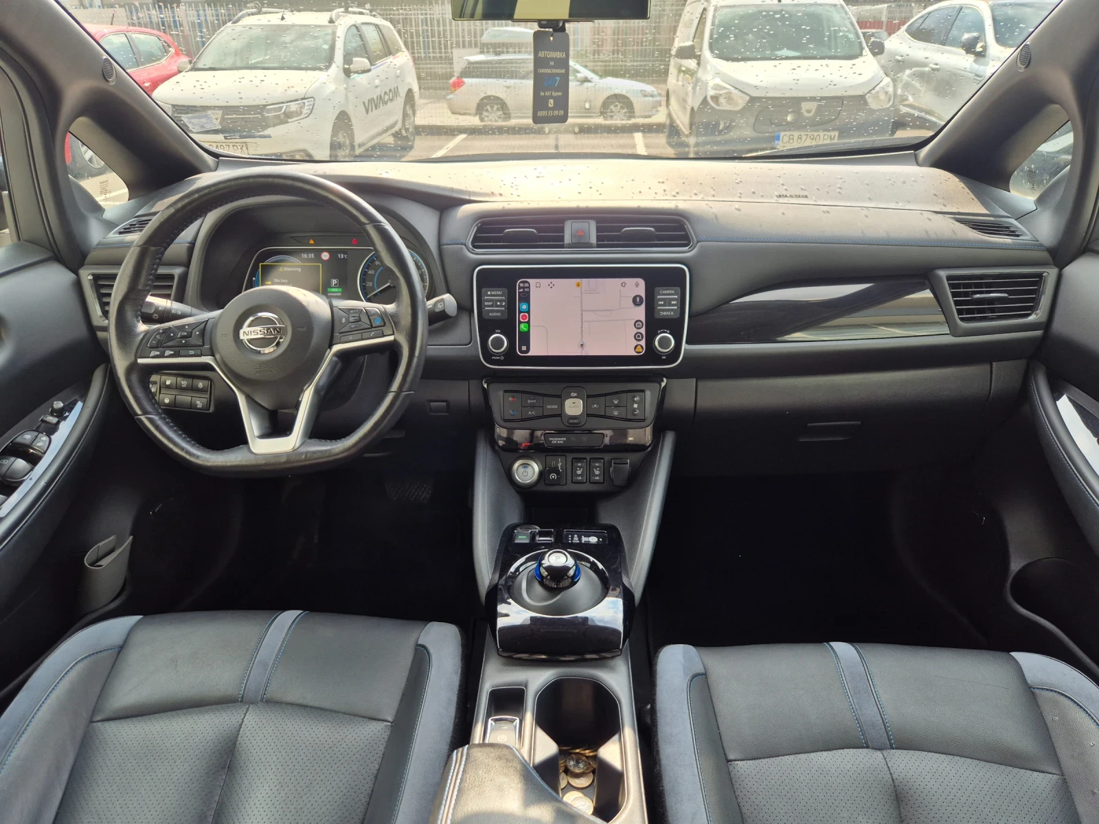 Nissan Leaf  TEKNA* ВСИЧКИ-ВЪЗМОЖНИ-ЕКСТРИ* , снимка 11 - Автомобили и джипове - 54238845