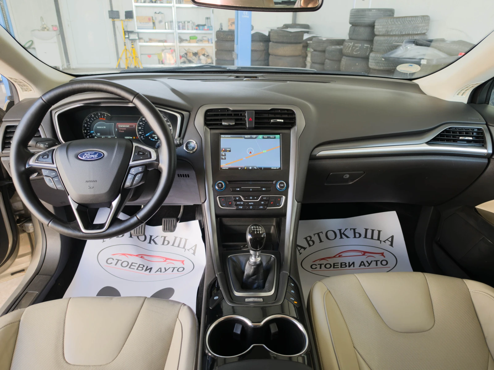 Ford Mondeo 2.0* 180кс* Кожа* , снимка 11 - Автомобили и джипове - 56634482