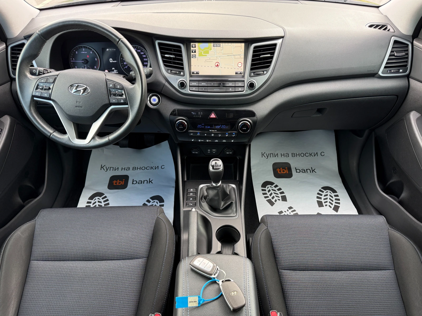 Hyundai Tucson 1.7 CRDI* X-Possible* KEYLESS* , снимка 10 - Автомобили и джипове - 54789124