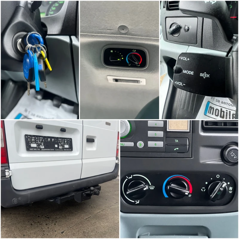 Ford Transit 8+ 1 / Климатик, снимка 16 - Бусове и автобуси - 48693040