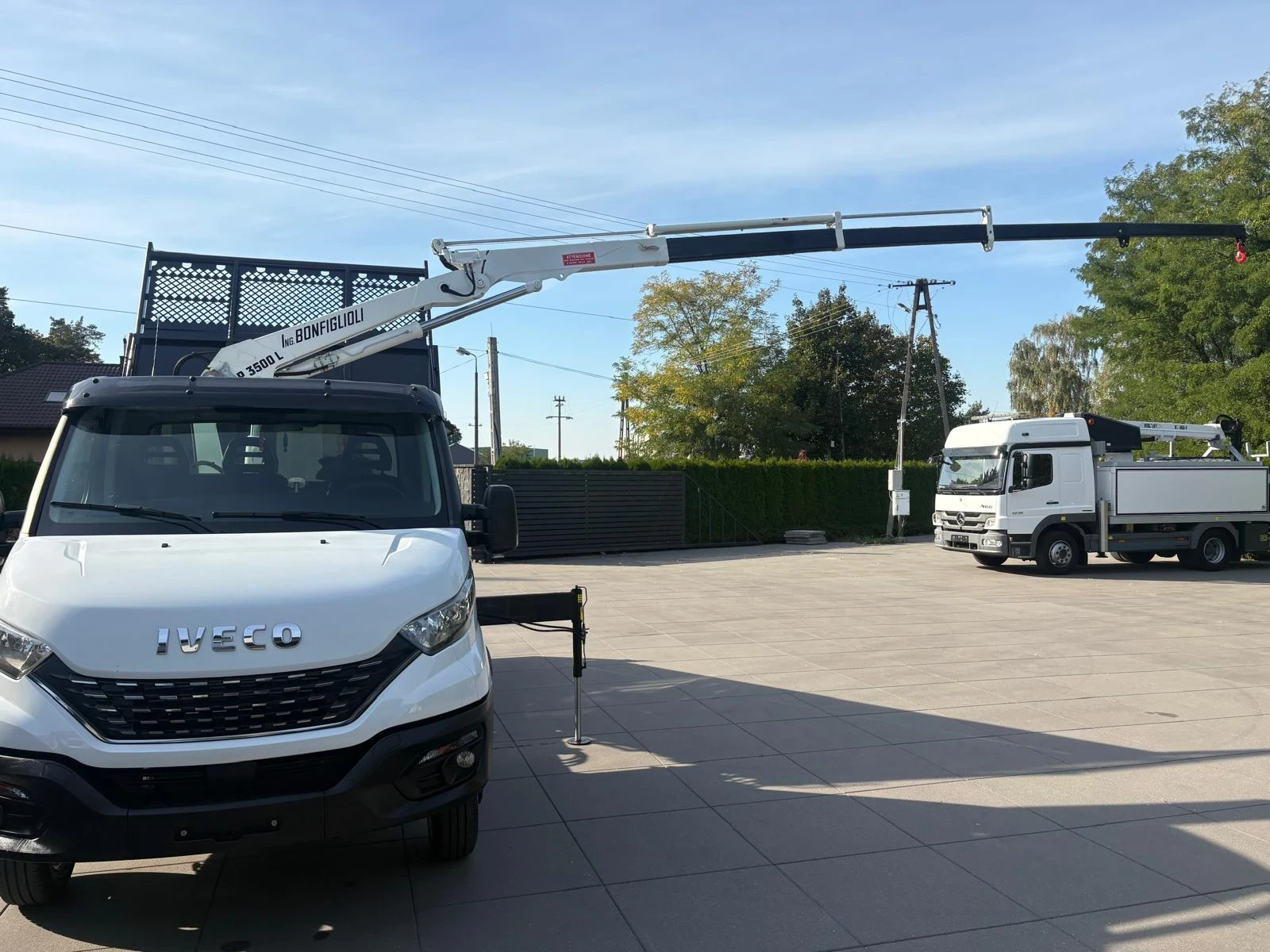 Iveco 35c15 Кат Б кран 9.3м
