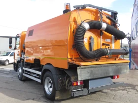 Mercedes-Benz Atego 1323 МОТОМЕТАЧКА С ПРАХОСМУКАЧКА, снимка 3