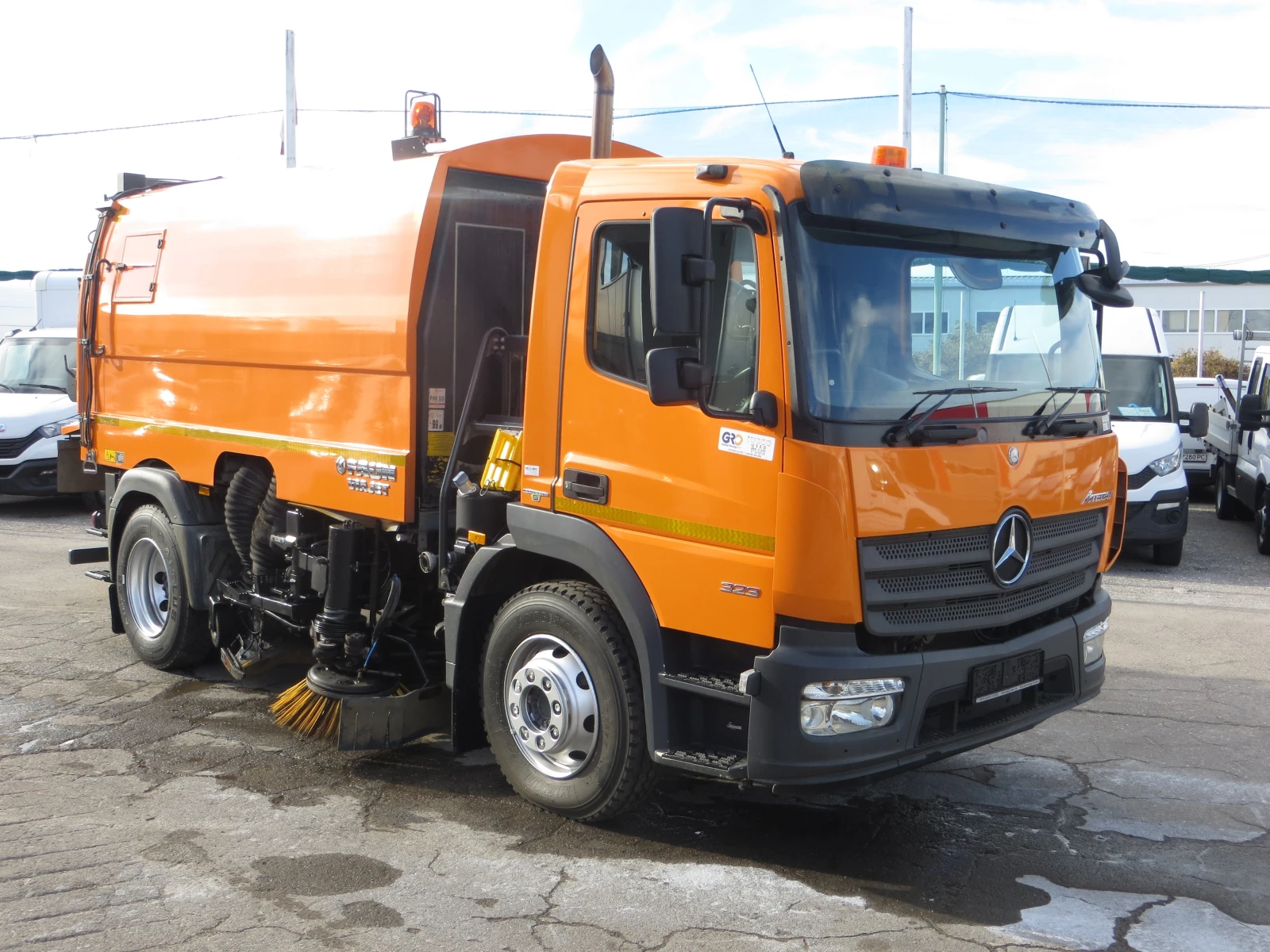 Mercedes-Benz Atego 1323 МОТОМЕТАЧКА С ПРАХОСМУКАЧКА - изображение 6
