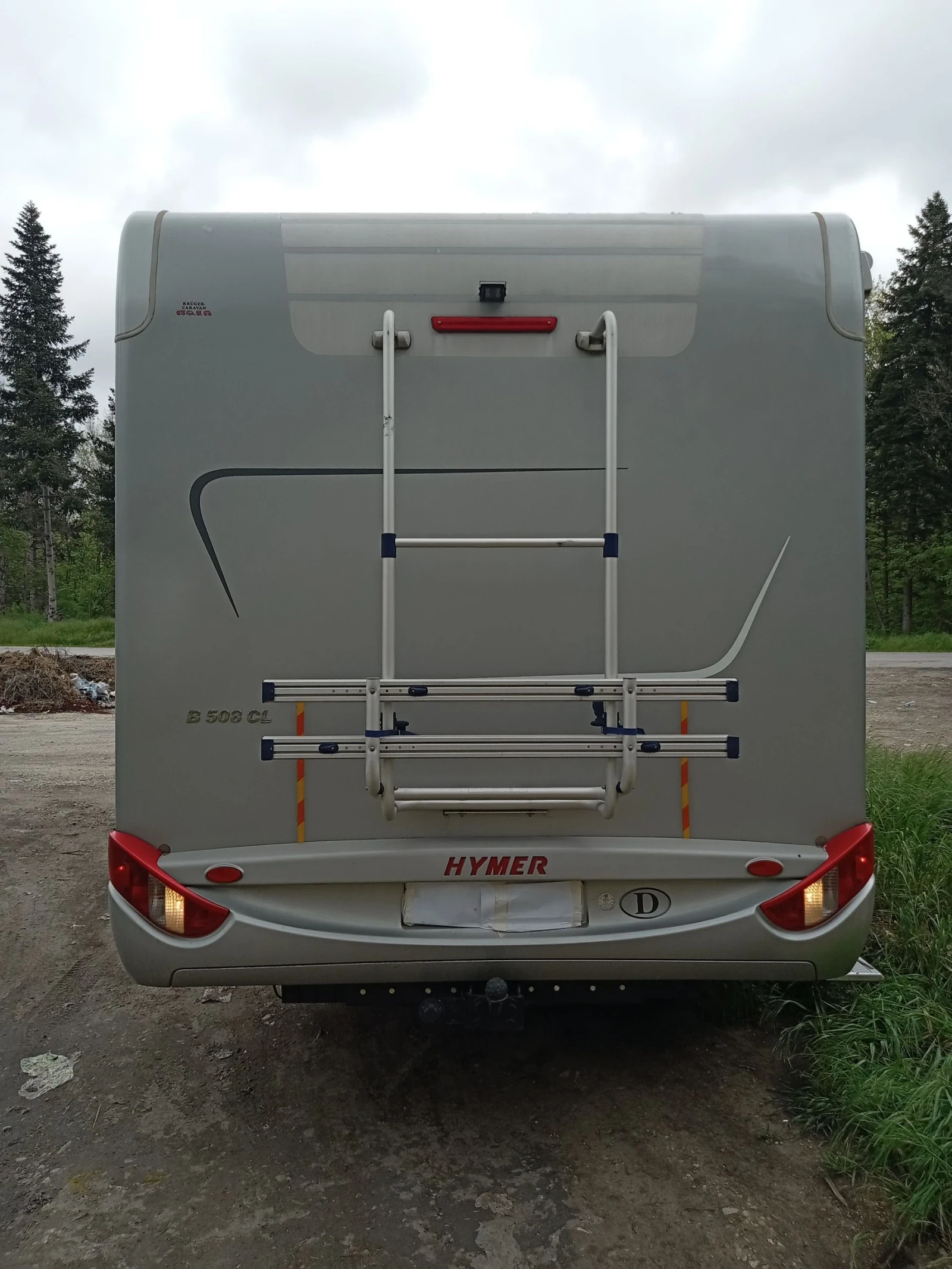 Кемпер HYMER / ERIBA Hymer B-508 sl, снимка 3 - Каравани и кемпери - 54522272