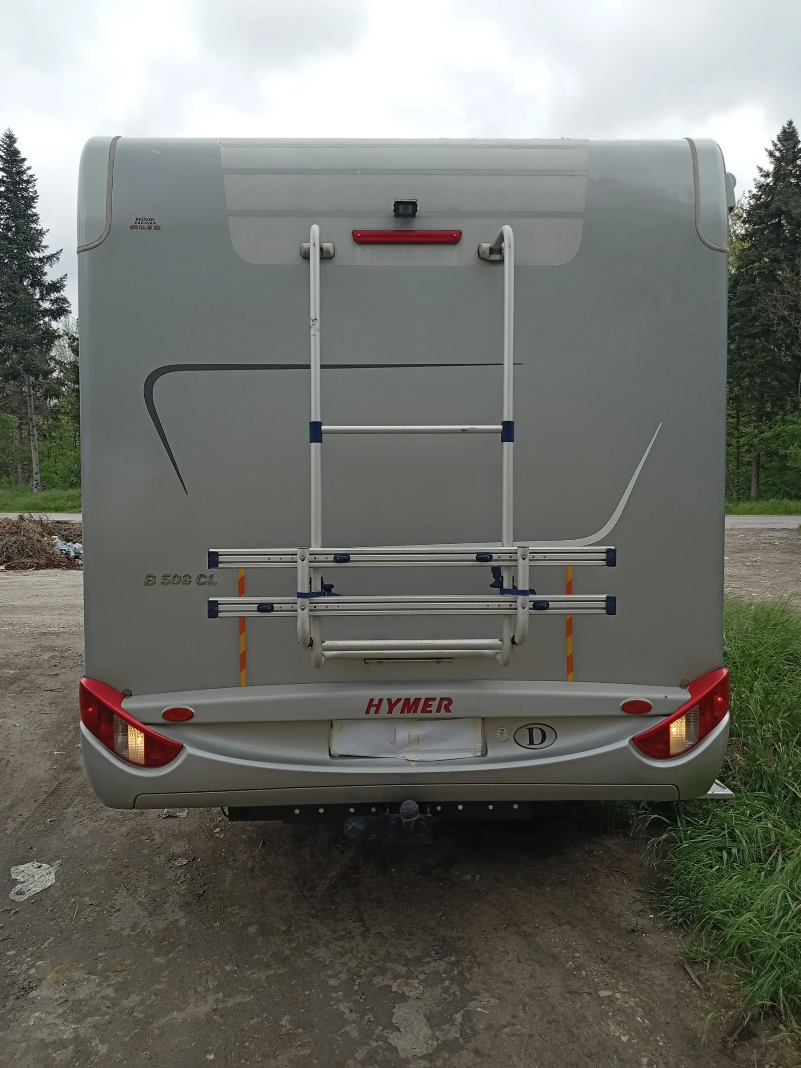 Кемпер HYMER / ERIBA Hymer B-508 sl, снимка 2 - Каравани и кемпери - 54522272