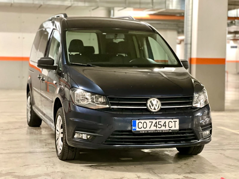 VW Caddy Maxi-2.0TDI- лизинг през Уникредит по 365лв  , снимка 3 - Автомобили и джипове - 45667578