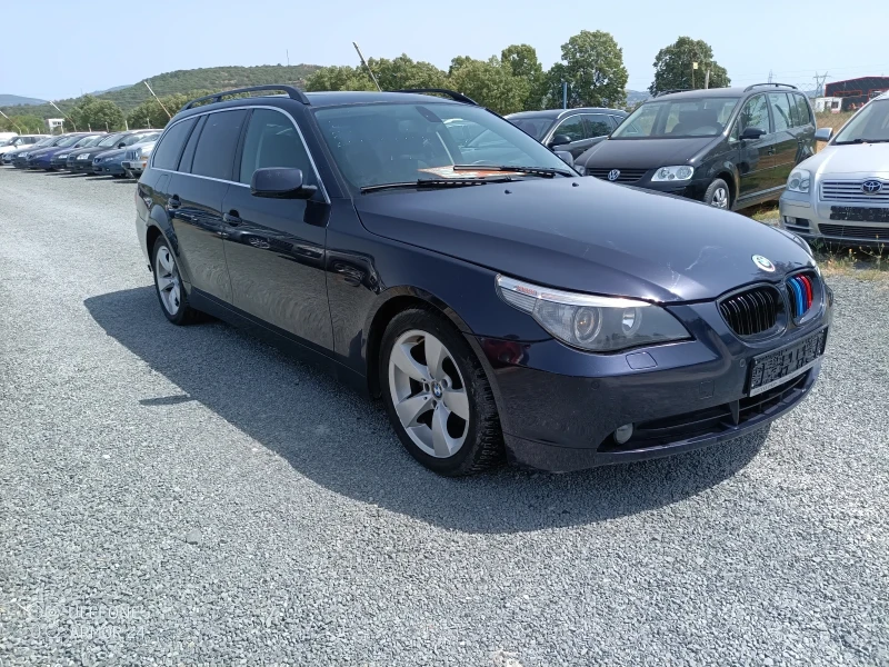 BMW 523  газ автомат навигация, снимка 1 - Автомобили и джипове - 47343216