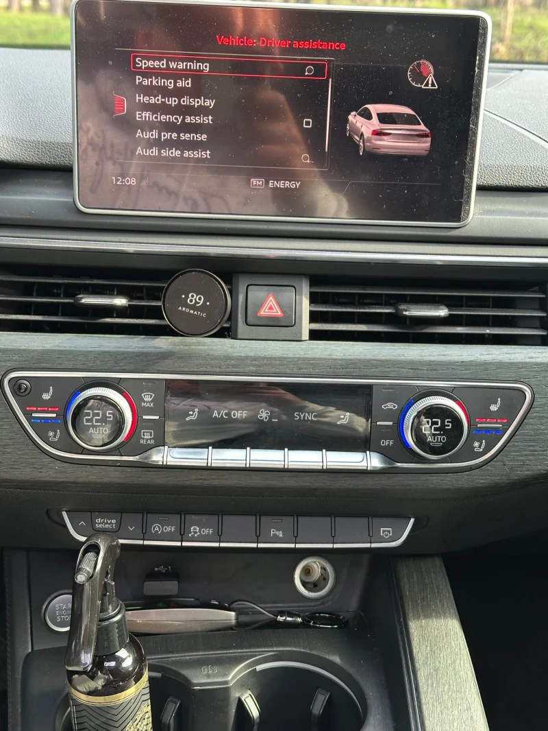 Audi A5 Quattro/LED/Head-Up/Обдухване/360, снимка 10 - Автомобили и джипове - 53402304