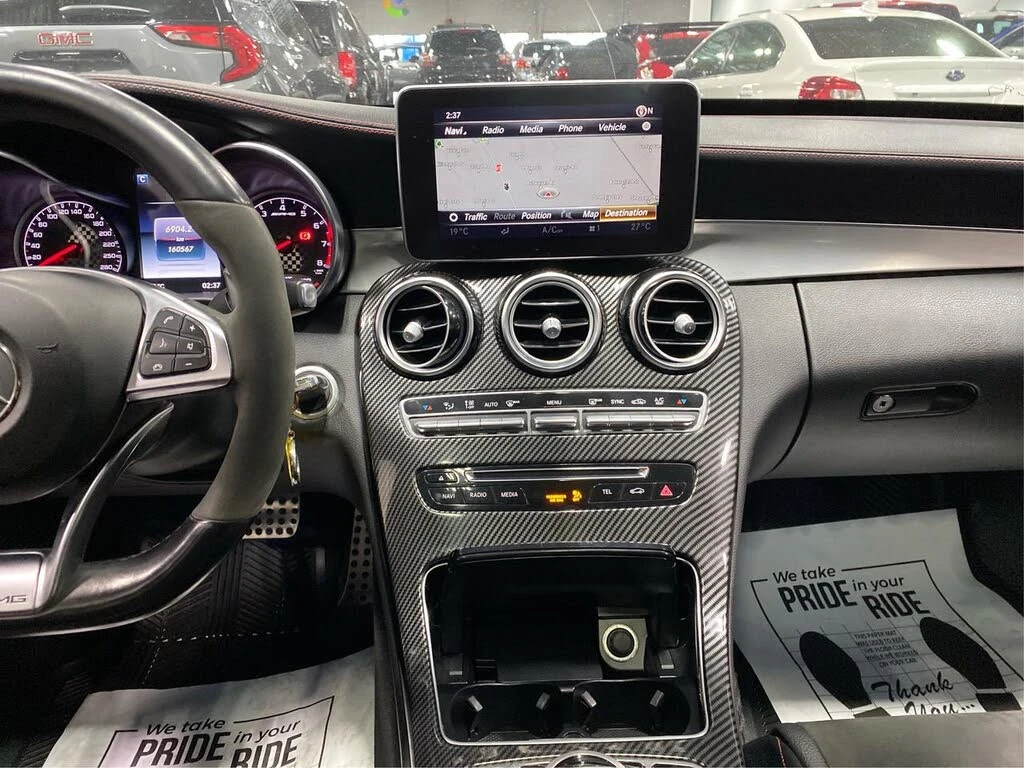 Mercedes-Benz C 43 AMG 4MATIC* BUCKET SEATS* CARBON* MEMORY* ПАНОРАМА, снимка 11 - Автомобили и джипове - 54225660