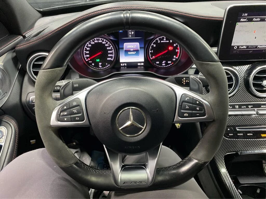 Mercedes-Benz C 43 AMG 4MATIC* BUCKET SEATS* CARBON* MEMORY* ПАНОРАМА, снимка 12 - Автомобили и джипове - 54225660