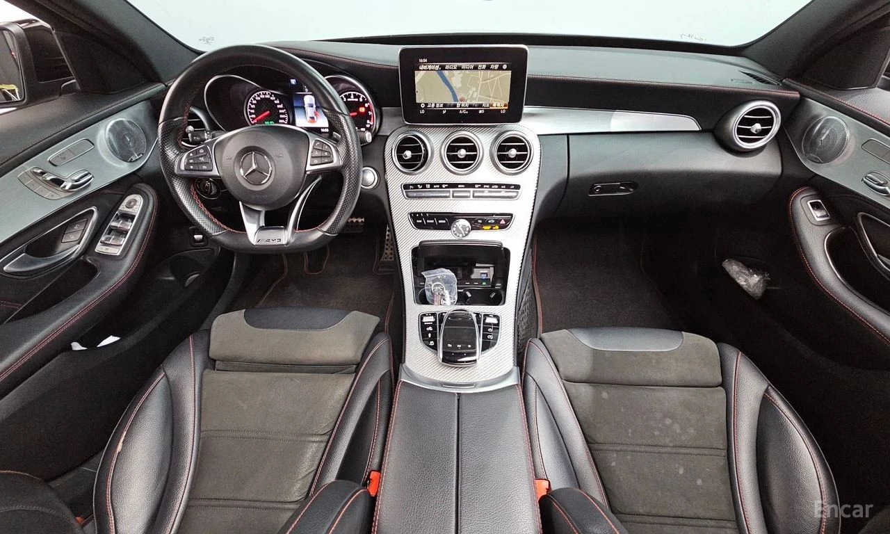 Mercedes-Benz C 43 AMG ДИСТРОНИК * ПОДГРЕВИ * BURMESTER, снимка 11 - Автомобили и джипове - 55276744