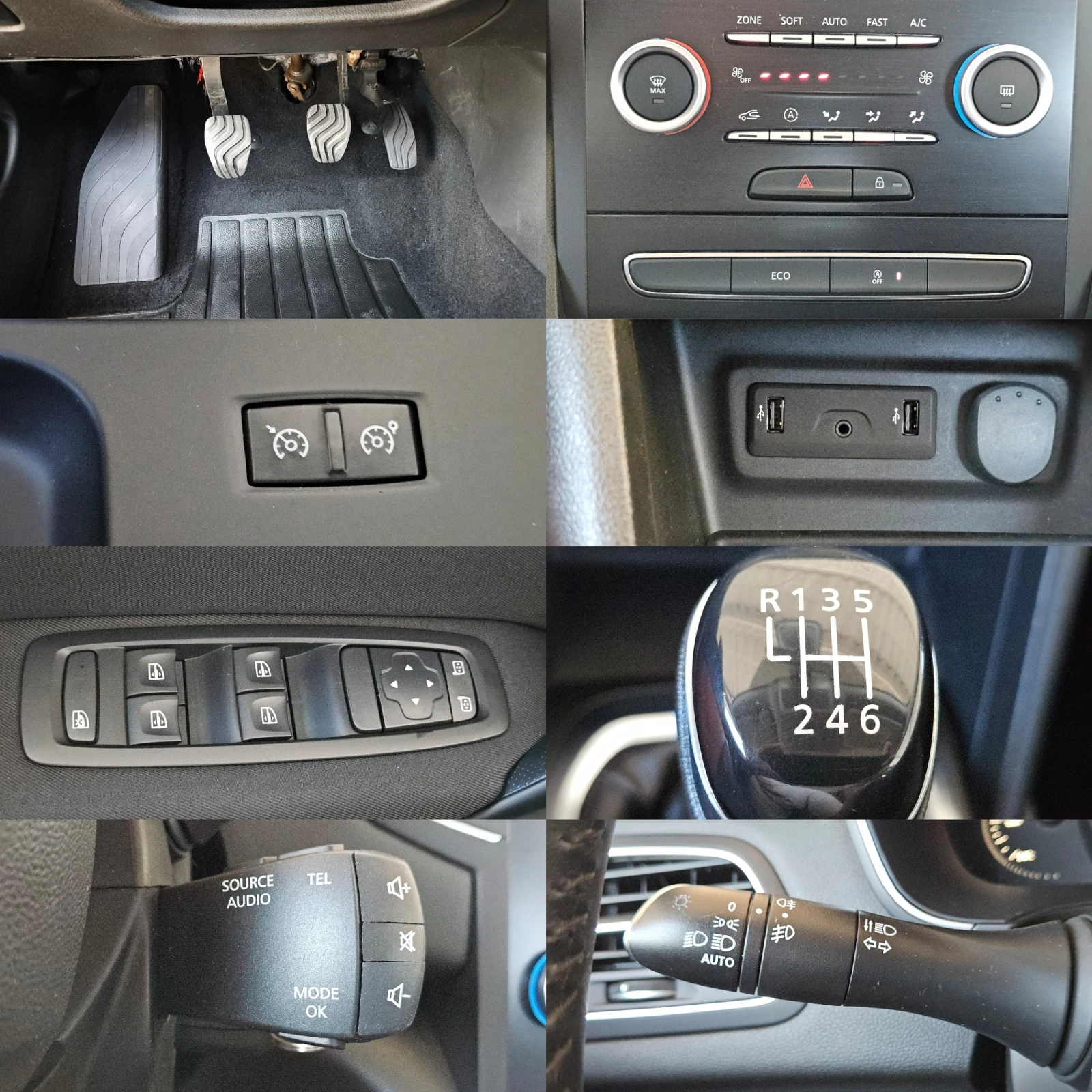 Renault Megane 1.5DCI/Energy/124000км/LED/ACC/NAVI/БЛУТУТ/EU6/ТОП, снимка 14 - Автомобили и джипове - 55486121