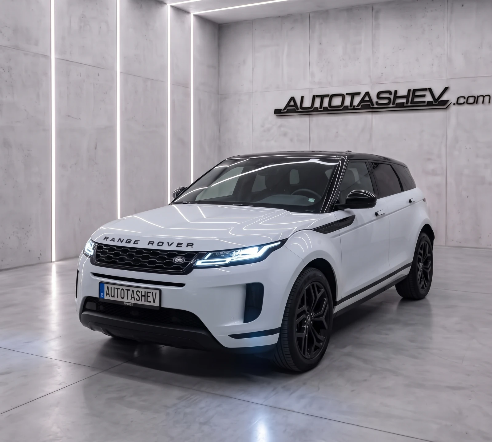Land Rover Range Rover Evoque 4x4 AUTO BLACK PACK КОЖА ДВУЦВЕТНО КУПЕ КАМЕРА