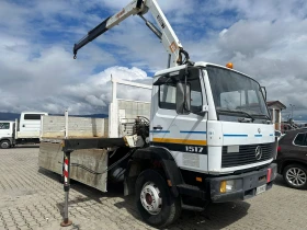 Mercedes-Benz 1517 / ТРИСТРАНЕН САМОСВАЛ С КРАН / БЕЗ РЪЖДА /, снимка 11