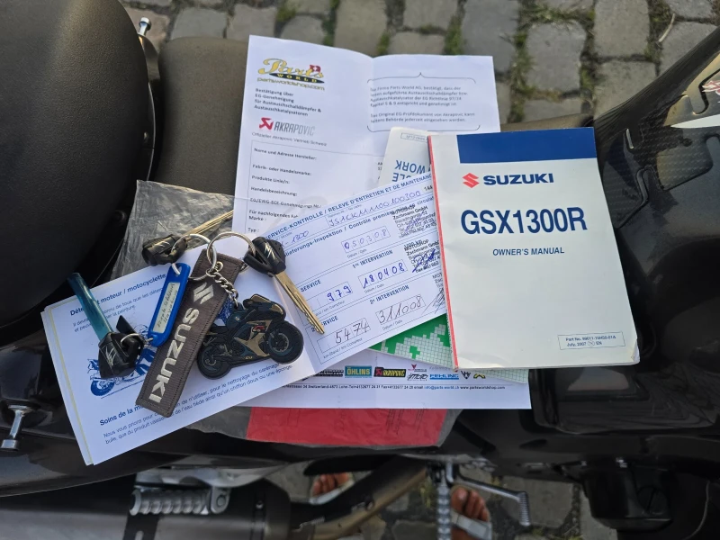 Suzuki Hayabusa GSX1300R 59000 КМ. 2 КОМПЛЕКТА АУСПУСИ, снимка 17 - Мотоциклети и мототехника - 53509652