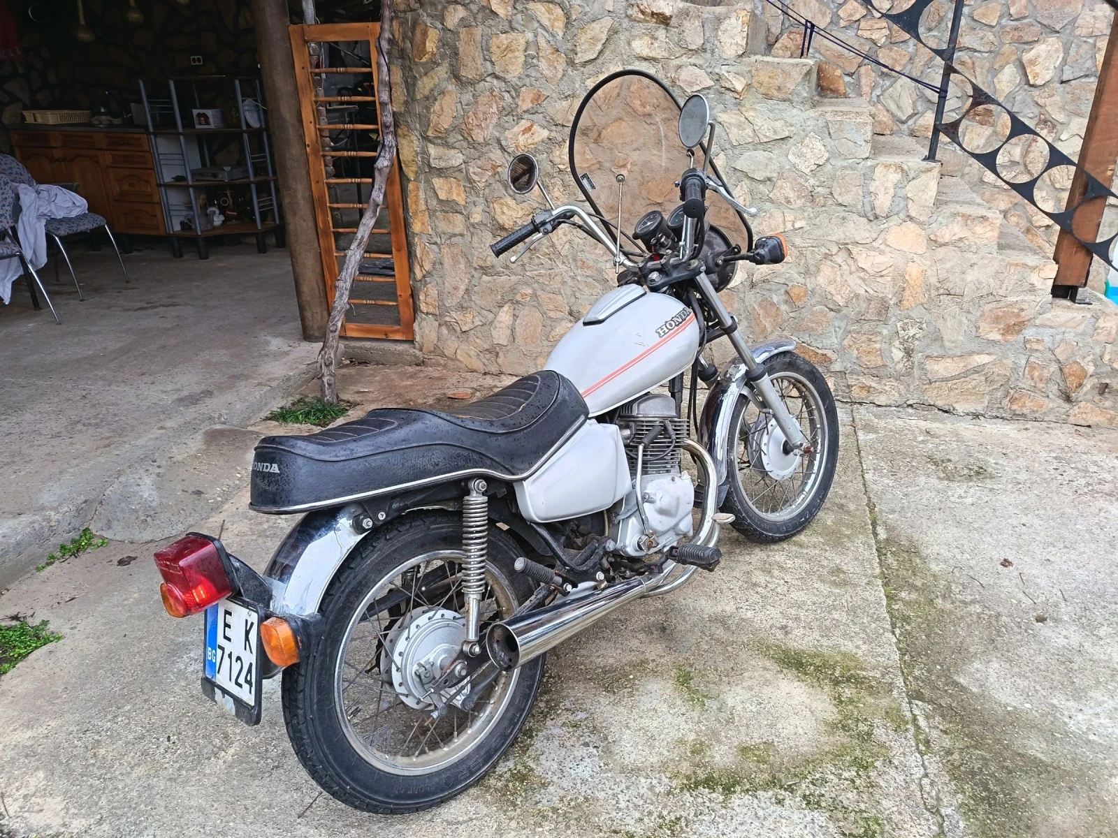 Honda Cm 200 t, снимка 2 - Мотоциклети и мототехника - 55309380