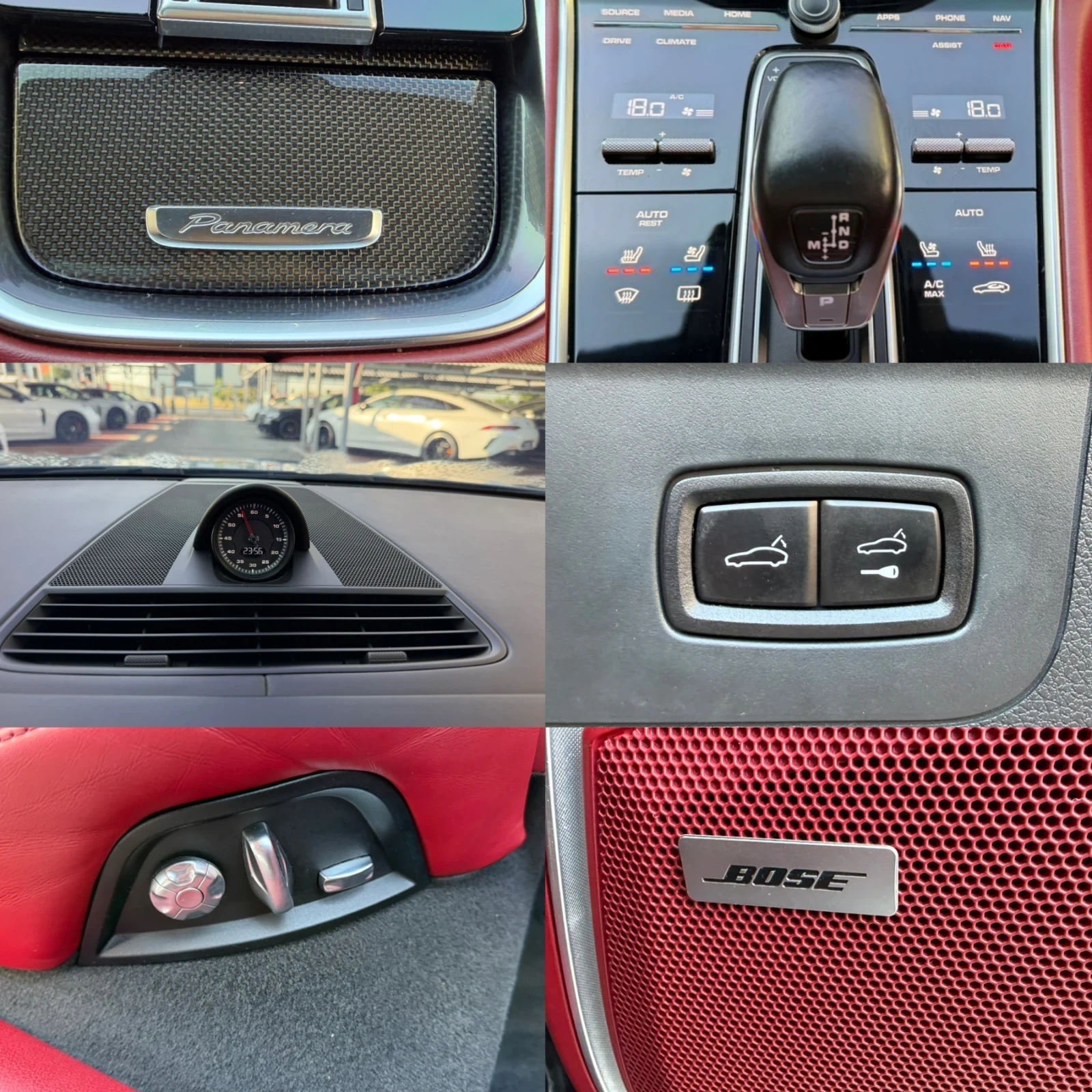 Porsche Panamera TURBO#LONG#EXECUTIVE#PANO#ALCANATARA#SPORTDESIGN, снимка 16 - Автомобили и джипове - 55105557