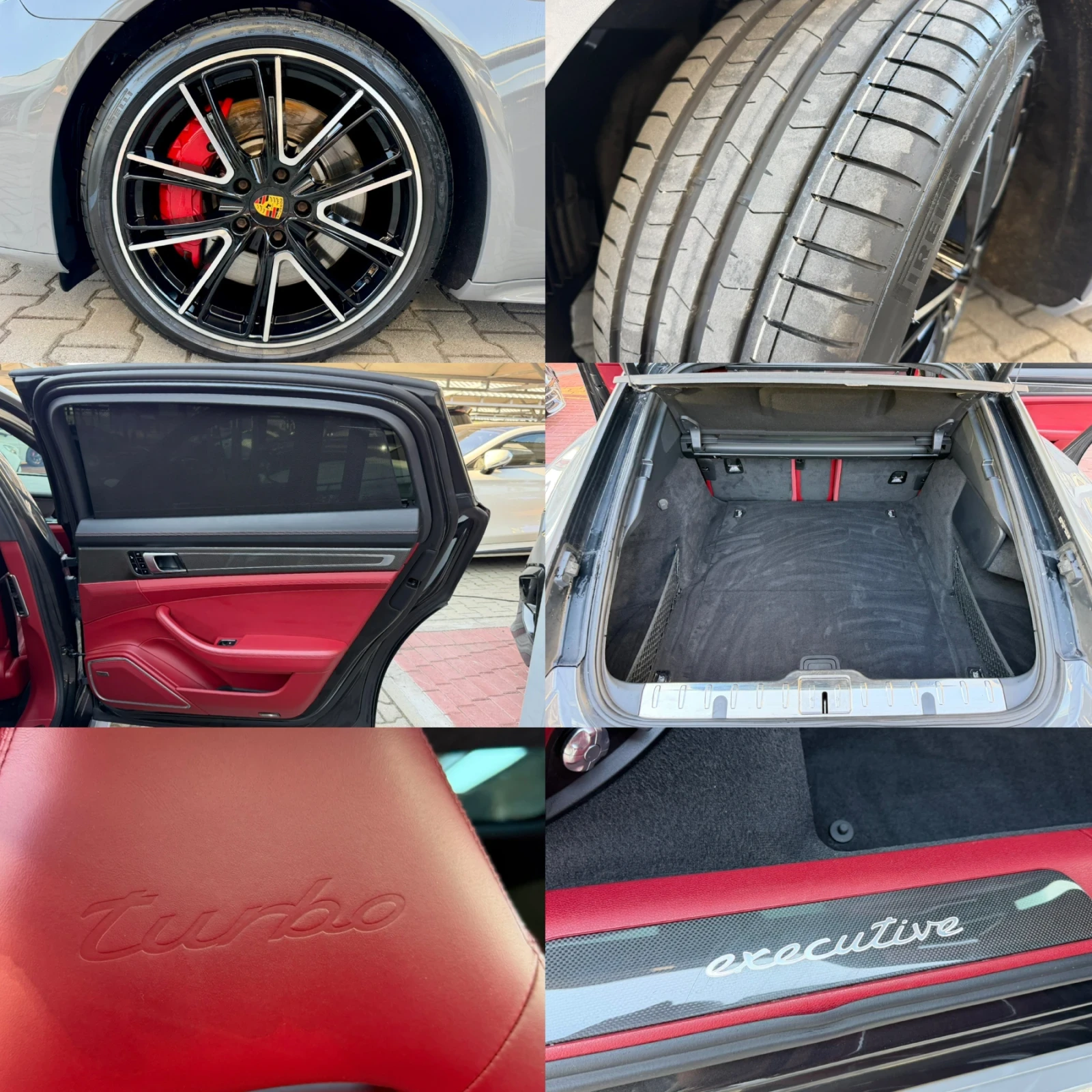 Porsche Panamera TURBO#LONG#EXECUTIVE#PANO#ALCANATARA#SPORTDESIGN, снимка 15 - Автомобили и джипове - 55105557