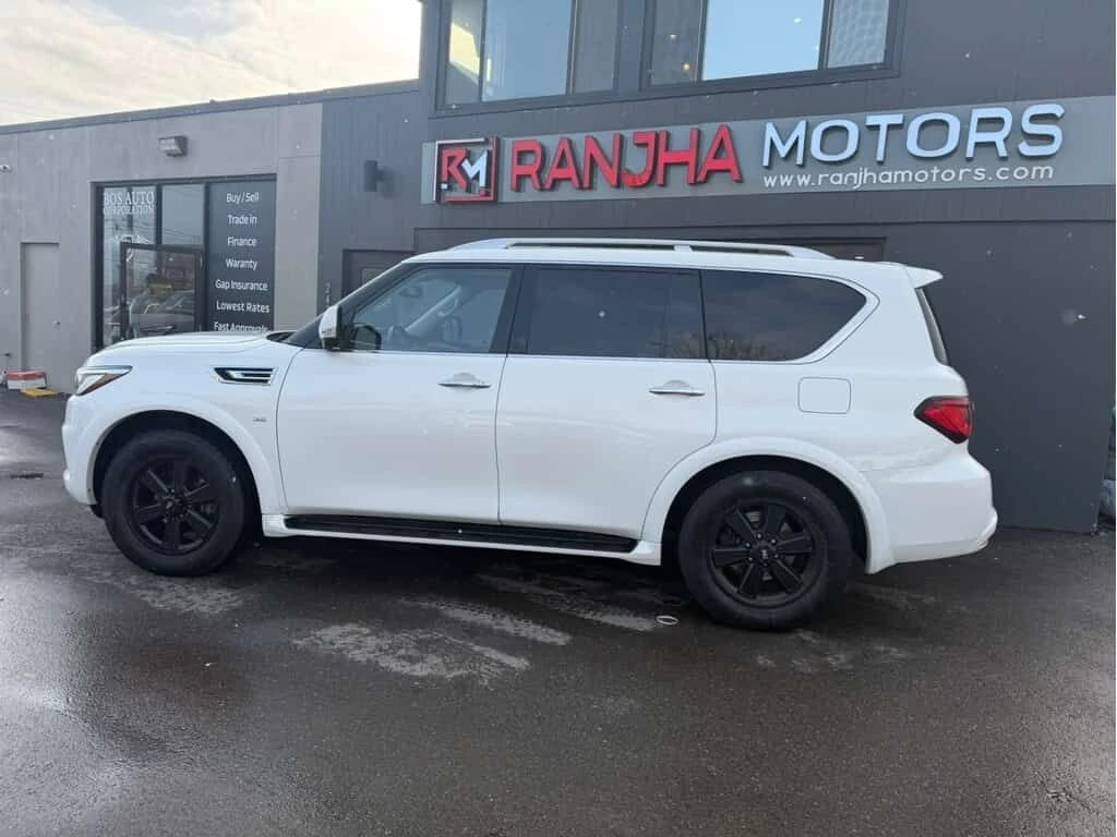 Infiniti QX80 * LUXE 7 МЕСТЕН * 360 * ПОДГРЕВИ * NAVI - изображение 4