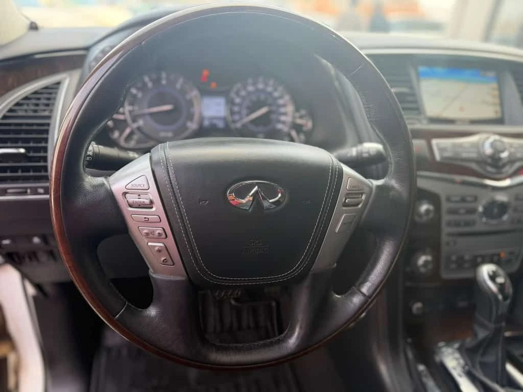 Infiniti QX80 * LUXE 7 МЕСТЕН * 360 * ПОДГРЕВИ * NAVI - изображение 10