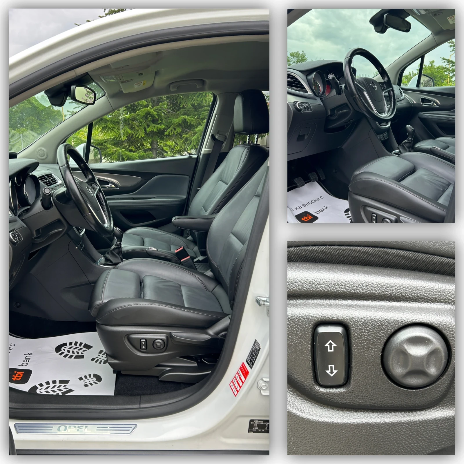 Opel Mokka 1.4i/4x4/Кожа/Подгрев/140 000км/FULL, снимка 8 - Автомобили и джипове - 54475141