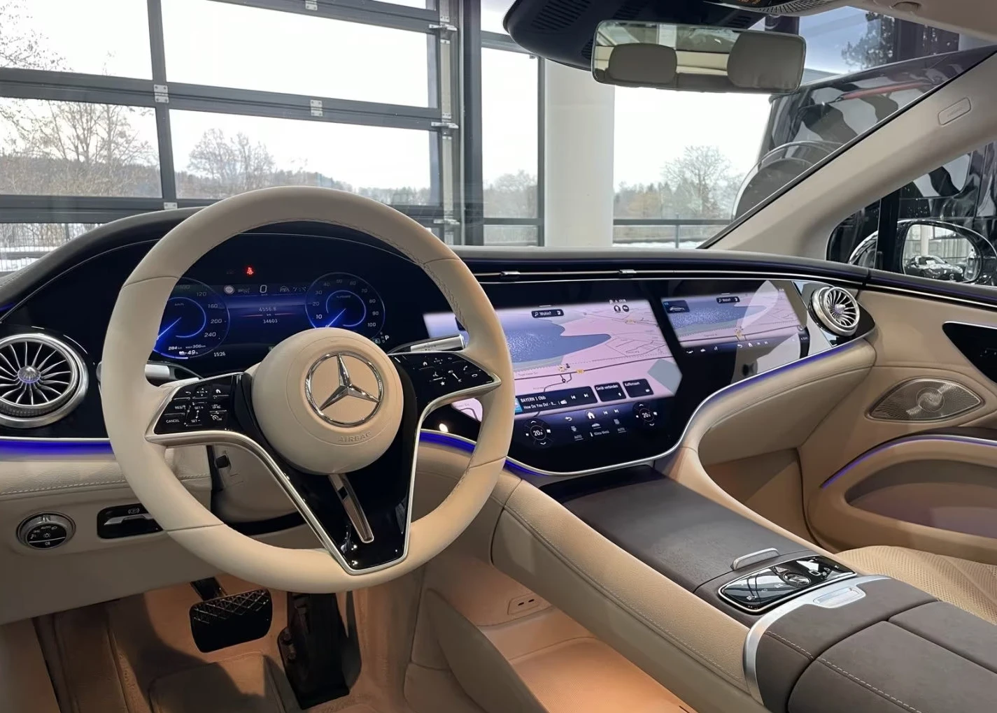 Mercedes-Benz EQS 580/523HP/4M/HYPERSCRN/360/PANO/BURM/MEMORY/941v | Mobile.bg � ����������� 11