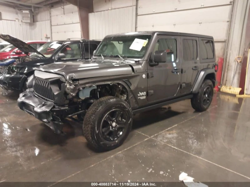 Jeep Wrangler 2019 JEEP WRANGLER UNLIMITED SPORT S 4X4, снимка 2 - Автомобили и джипове - 48758357