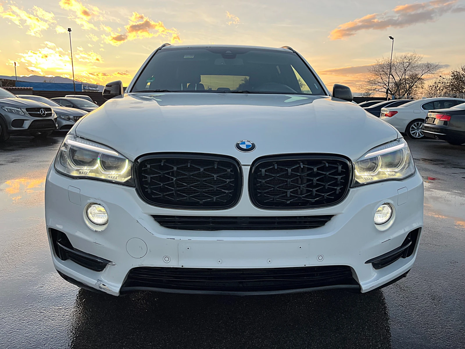 BMW X5 4.0D-7MESTA-LED-BIXENON-ПОДГРЯВАНЕ-KAMERA-8SKOROST - [1] 