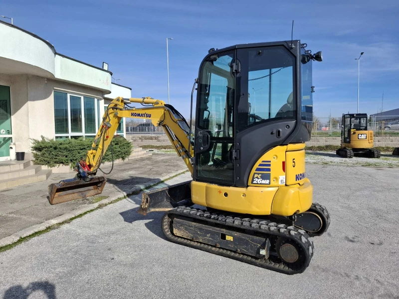 Багер Komatsu PC26 MR-5 , 3 КОФИ, снимка 8 - Индустриална техника - 52319402
